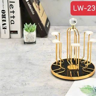 LW-236 VÀNG - Giá Úp Cốc Núm Tròn 3 chữ ( THÙNG 24C )