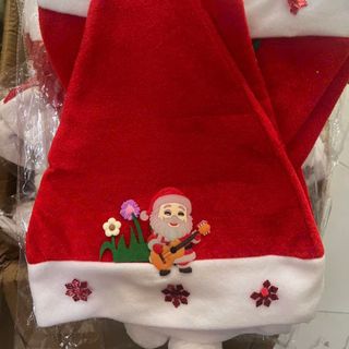 Nón Noel Vải Nhung Tuyết – Có Đèn