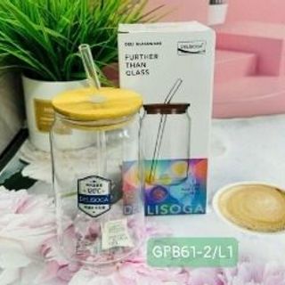 Cốc Thủy Tinh Nắp Gỗ GPB61-2/L1 ( THÙNG 48C )