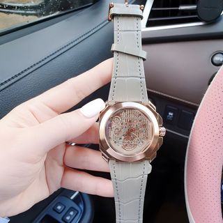 XẢ NHANH ĐỒNG HỒ NAM TRUNG CẤP PVLGARI DÂY DA CHẠY FULL KIM