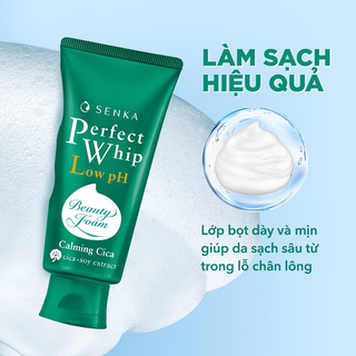 [Hàng Auth]Sữa rửa mặt Senka 120gr Xanh lá đậm