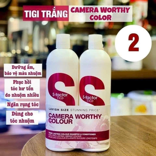 [Hàng Full tem]Bộ gội xả Tigi S.Factor (750ml x2)