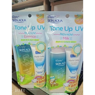 [Hàng CTY]Kem chống nắng Skin aqua [Tặng Sữa rửa mặt]