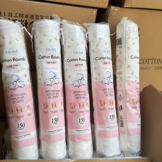 [Hàng Auth]Bông tẩy trang Lily Bell 150 miếng