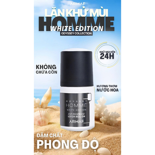 [Authentic]Lăn khử mùi Armaf 75ml (đen viền trắng)