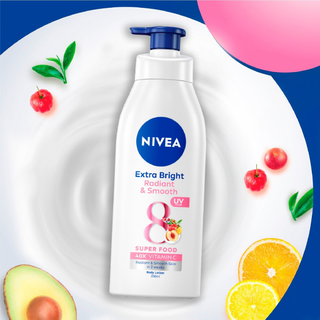 [Hàng CTY]Kem body Nivea Extra 350ml Hồng