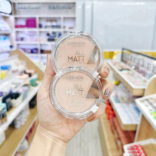 [Authentic]Phấn phủ Catrice All Matte 12h Đức (dạng nén)