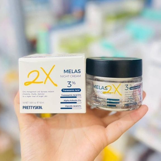 [Hàng Full tem]Kem face Pretty Skin Melas 2X 50ml