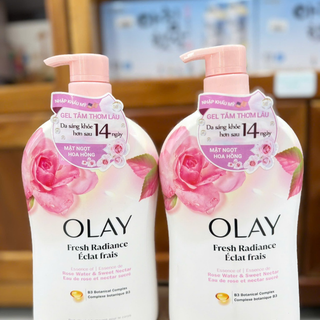 [Hàng CTY]Sữa tắm Olay Mỹ 975ml (Rose)