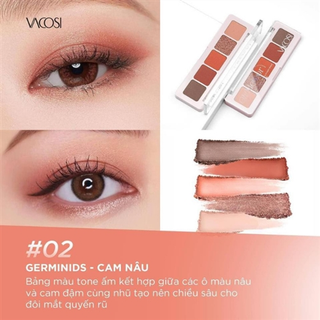 [Chính Hãng]Phấn mắt Vacosi 5 ô số 2