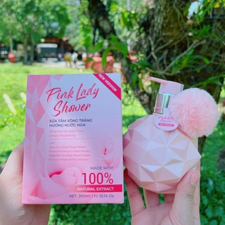[Hàng CTY]Sữa tắm xông trắng Pink Lady 300ml