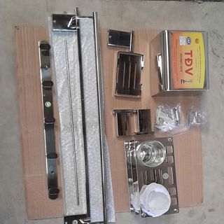 Bộ phụ kiện phòng tắm cao cấp inox 304 TĐV Việt Nam