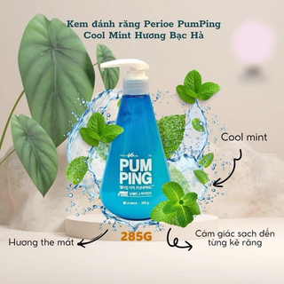 [Hàng CTY]Kem đánh răng Pum Ping 285g (Xanh dương)