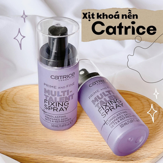 [Authentic]Xịt khoáng khóa nền Catrice Prime 50ml