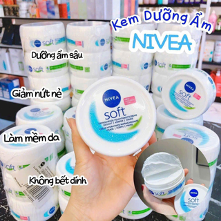 [Hàng CTY]Kem dưỡng ẩm Nivea Soft 50ml