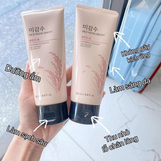 [Authentic]Sữa rửa mặt Gạo không hạt 150ml