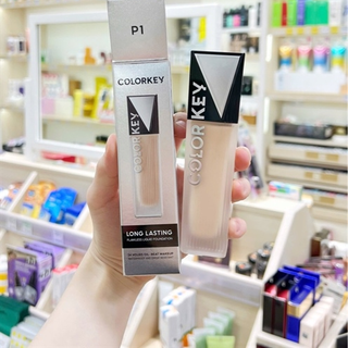 [Chính Hãng]Kem nền mỏng nhẹ Colorkey Long Lasting - Tone W1, P1