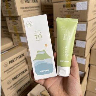 [Hàng Full tem]Kem face Pretty Skin Jeju Cica 50ml