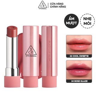 [Authentic]Son bóng 3ce Glazy lip
