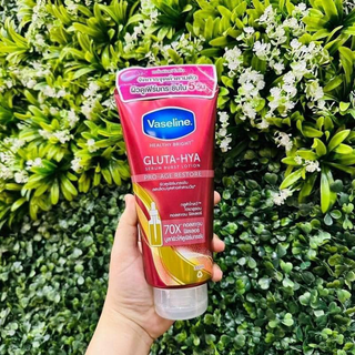 [Hàng Full tem]Kem body Vaseline 70X 290ml Đỏ