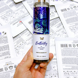 [Hàng Auth]Xịt thơm Body Bath (Butterfly) 236ml