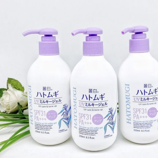 [Chính Ngạch]Kem body Hatomugi Spf31 250ml (TÍM)