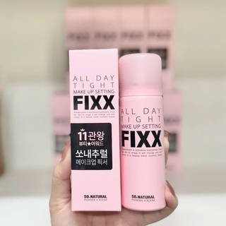 [Authentic]Xịt makeup xịt khoáng Fixx so Natural 75ml