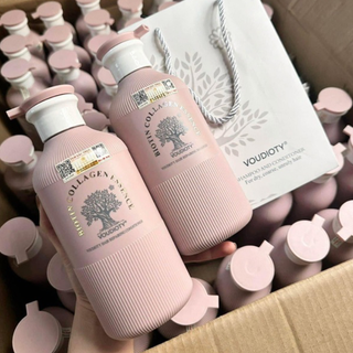 [Hàng CTY]Bộ gội xả Biotin Collagen Hồng (500mlx2)