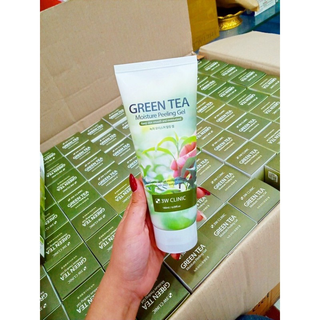 [Hàng Full tem]Tẩy tế bào chết 3W Clinic Green Tea 180ml