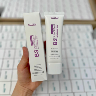 [Hàng Auth]Kem chống nắng Innoskin B3 tím - 50ml