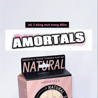 [Hàng Auth]Set 3 bông mút trang điểm Amortals