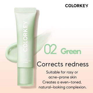 [Chính Hãng]Kem lót Colorkey Light weight( xanh lá) 30g