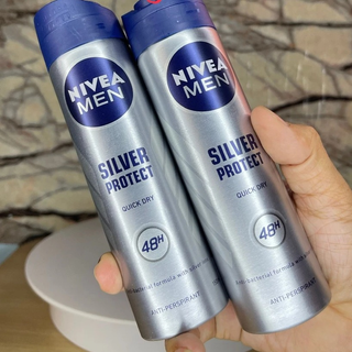 [Hàng CTY]Xịt khử mùi Nivea nam 150ml Sliver Protect