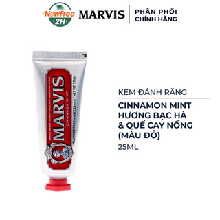 [Chính Ngạch]Kem đánh răng Marvis 25ml đỏ