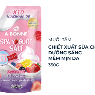 [Authentic]Muối tẩy TBC Abonne 350gr (Bịch tím)