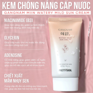 [Hàng Full tem]Kem chống nắng Pretty Skin Gangnam 50ml