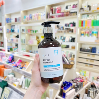 [Hàng Auth]Dầu gội Raip Repair 500ml (xanh dương)