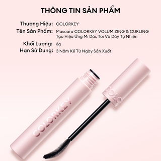 [Chính Hãng]Mascara Colorkey Hộp trắng