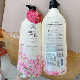 [Chính Hãng]Sữa tắm On The Body Rose 730g