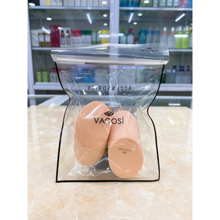 [Chính Hãng]Bông phấn Vacosi xúc xích BP10
