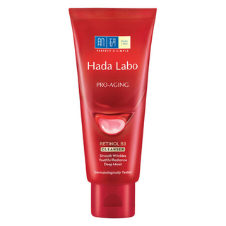 [Hàng Full tem]Sữa rửa mặt Hada Labo 80g đỏ