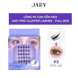 [Chính Hãng]Lông mi cụm sẵn keo Jary - P3