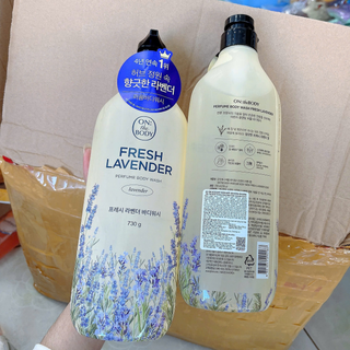 [Chính Hãng]Sữa tắm On The Body Lavender 730g