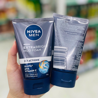 [Hàng CTY]Sữa rửa mặt Nivea Men 100g 3D Actions