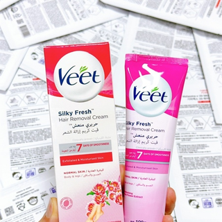 [Hàng Auth]Wax lông Veet Pháp 100ml hồng