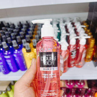 [Hàng CTY]Gel tạo kiểu Double Rich 250ml (hồng)