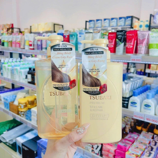 [Chính Ngạch]Dầu gội Tsubaki 490ml Vàng