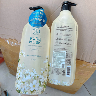 [Chính Hãng]Sữa tắm On The Body Pure Musk 730g