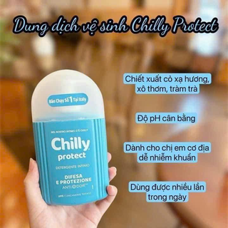 [Authentic]Dung dịch vệ sinh Chilly 200ml (Xanh dương)