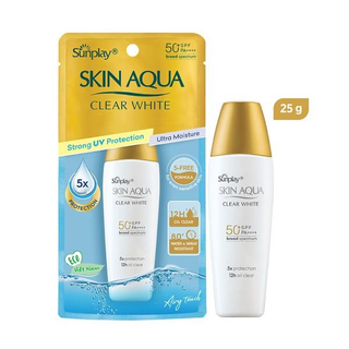 [Hàng Full tem]Kem chống nắng Skin Aqua 25g